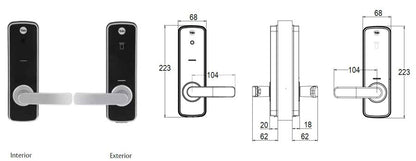 YALE Unity Digital DDA Fire Rated Lock